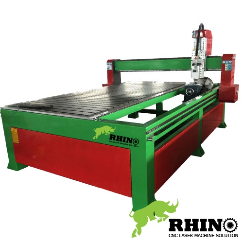 Popular Rotary CNC Woodworking Router Machine